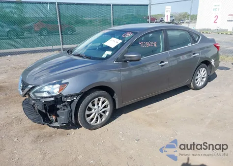 2018 Nissan Sentra Sv из США, поврежденный, VIN 3N1AB7AP6JY284585